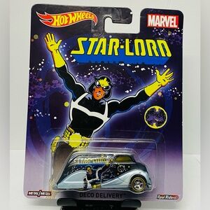 Hot Wheels Premium Star Lord Deco Delivery Real Riders